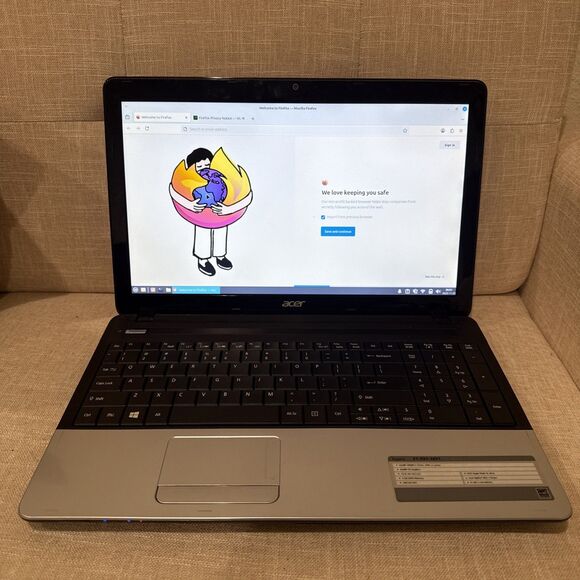 Acer Aspire E1-531 Intel 1000M 4GB 120GB SSD Linux Mint XFCE – Good Battery - Picture 6 of 15